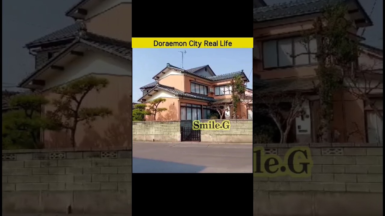 Doraemon city in real life🤗🤔..