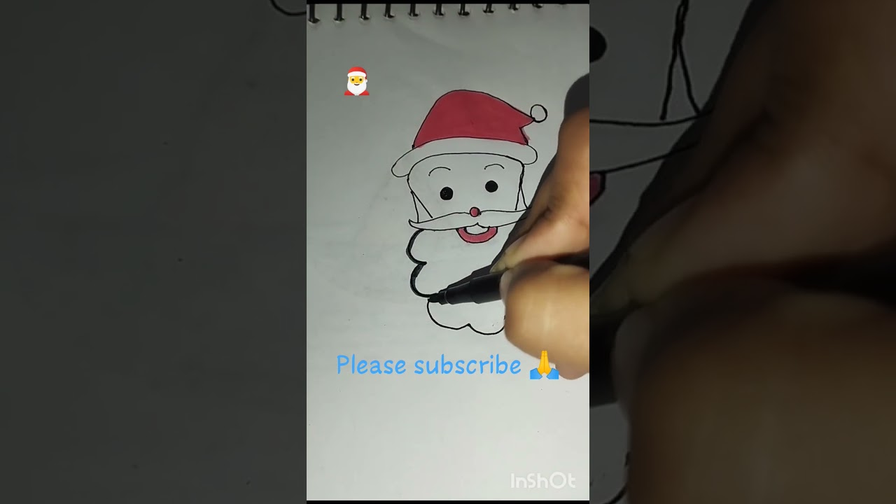 santa 🎅claus art and relaxing coloring