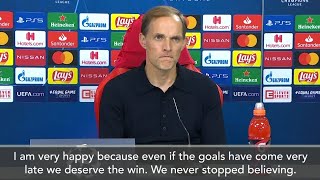 "We Never Stopped Believing" Says Tuchel As PSG Leave It Late To Beat Atalanta