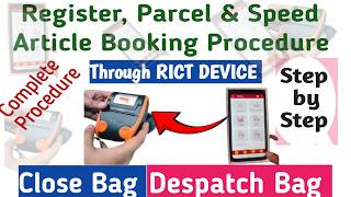 Letter Booking and Bag Despatch in Darpan Mobile App || Article Booking|| Bag Despatch|| screenshot 3