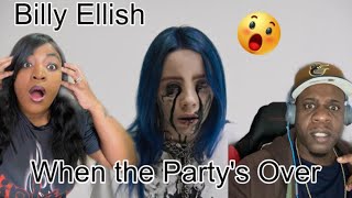 THIS IS DEEP!!!  BILLIE EILISH - WHEN THE PARTY'S OVER (REACTION)