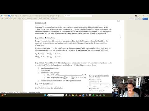 10.3 Comparing Two Independent Population Proportions