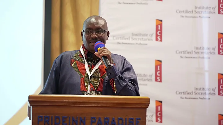 Mr. Abdi Ahmed Mohamud, CEO, EACC - Ethical leadership, transparency & the fight against corruption