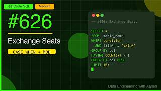 Leetcode 626 Exchange Seats