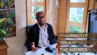 Transforming Your Backyard Highdep Wellness Team Creates Stunning Reception Office In A Garden Shed