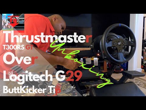 Video Logitech G29 Vs Thrustmaster T300 Rs