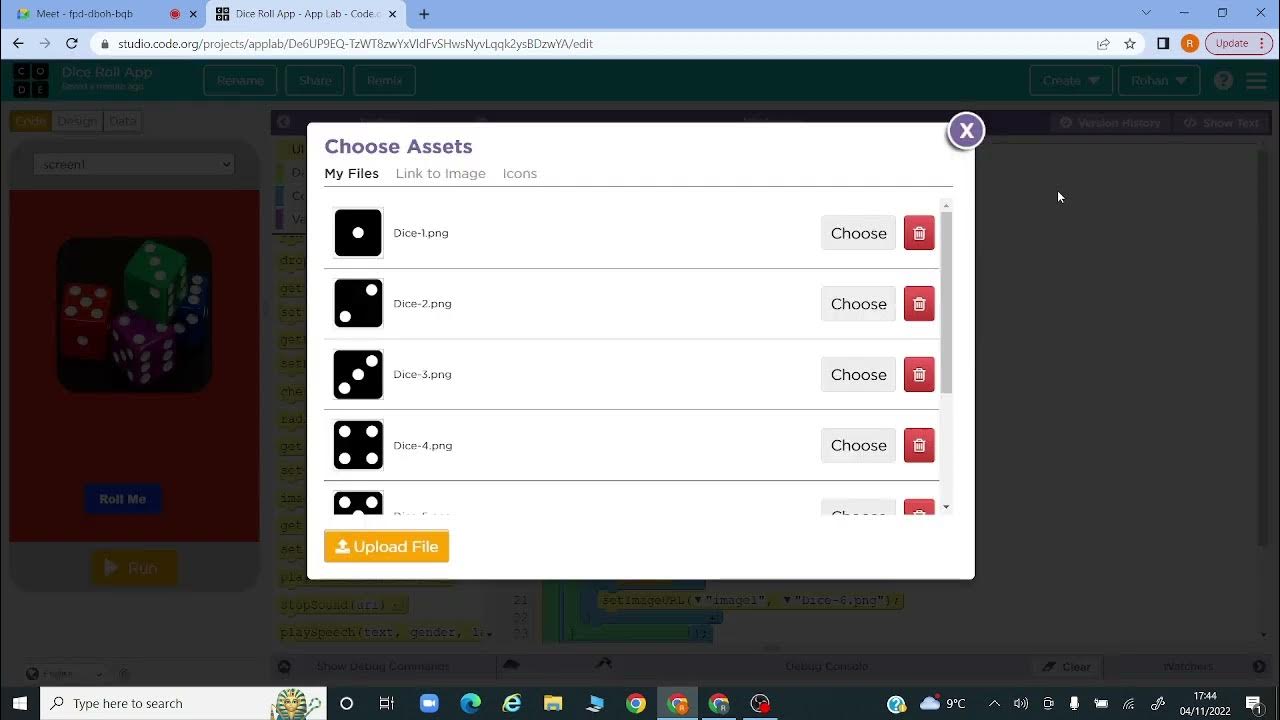 How to make a Dice Rolling App on App Lab YouTube