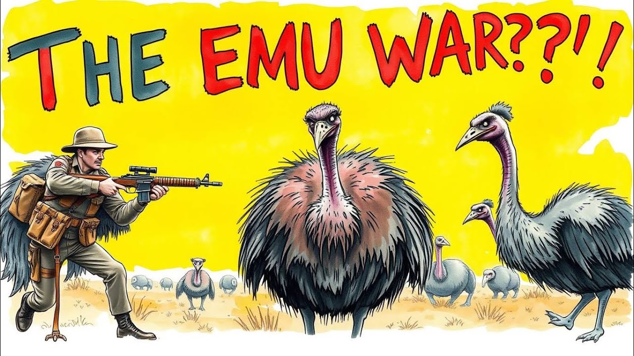 "When Australia Lost a War… Against Emus 🦤 | The Great Emu War Story ...