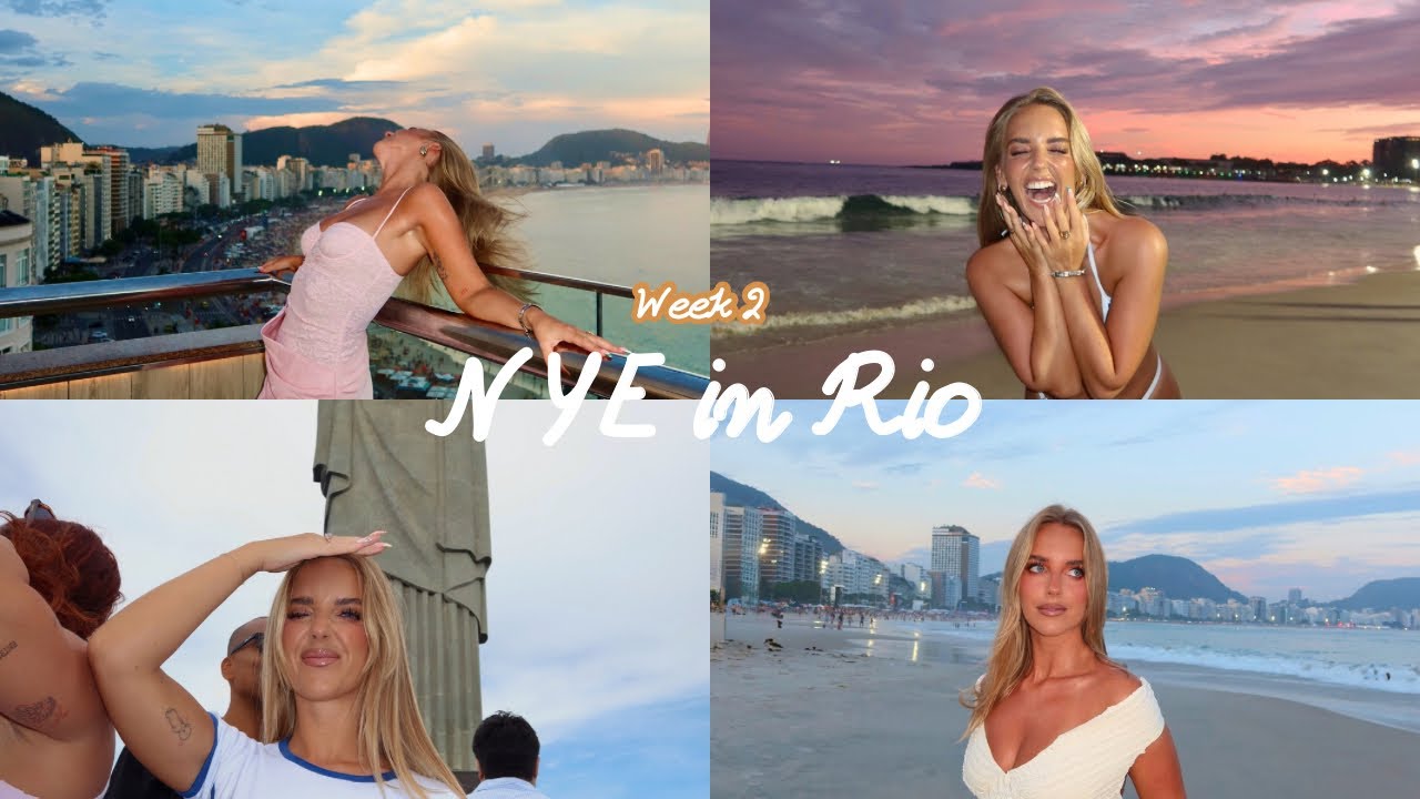 NYE in rio?! Week 2 Brazil vlog 🌴🇧🇷🌺 