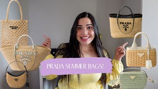 ULTIMATE SUMMER 2024 BAGS GUIDE! PRADA  // RAFFIA // WICKER