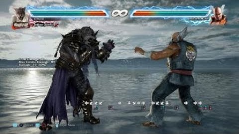 TEKKEN™7 The Best Armor King CH db 1+2 Combo