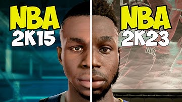 Evolution of Andrew Wiggins In NBA 2K Games (NBA 2K15 - NBA 2K23)
