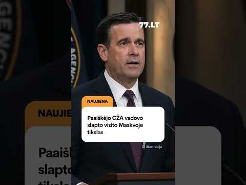 Paaiškėjo, kodėl CŽA direktorius vyko į Maskvą #77lt