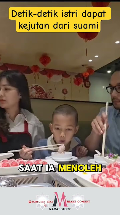 DETIK-DETIK ISTRI DAPAT KEJUTAN DARI SUAMI#shorts#viralvideo#istri