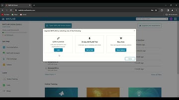 Tutorial menggunakan MATLAB Online - Kelompok 5 - 3C