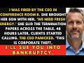 CEO's Mistake Replacing Me With Her Son After 26 Years—I Revoked 42 Patents Worth $1 1B