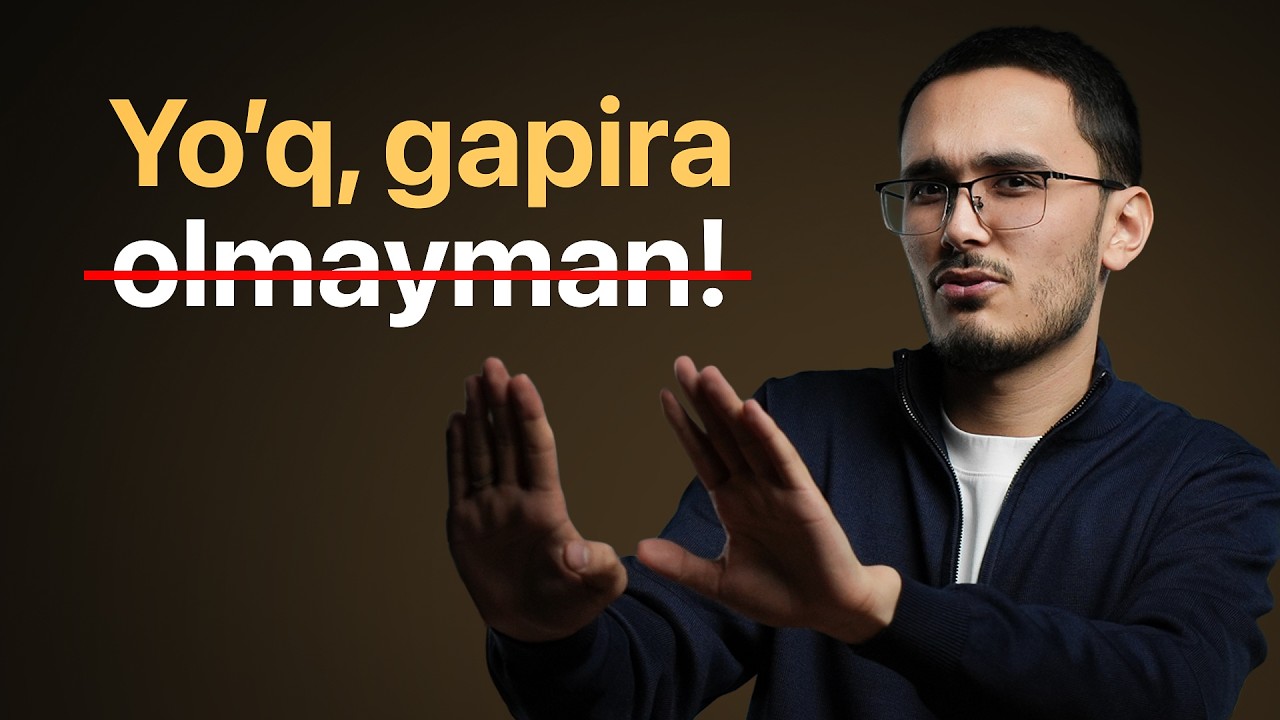 Speakingni 10x oshirish uchun, bu videoni ko'ring!