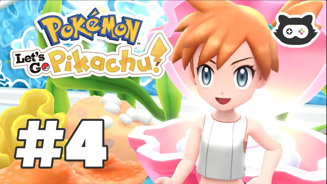 Pokemon: Let's Go Pikachu and Eevee - Gameplay Walkthrough (PART 4: CASCADE BADGE)