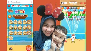 SHOPEE BUBBLE LEVEL 180 | PETUALANGAN 2 | TANPA BELI BOM LAGI