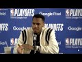Monte Morris postgame; Nuggets lost to the Warriors in Game 2