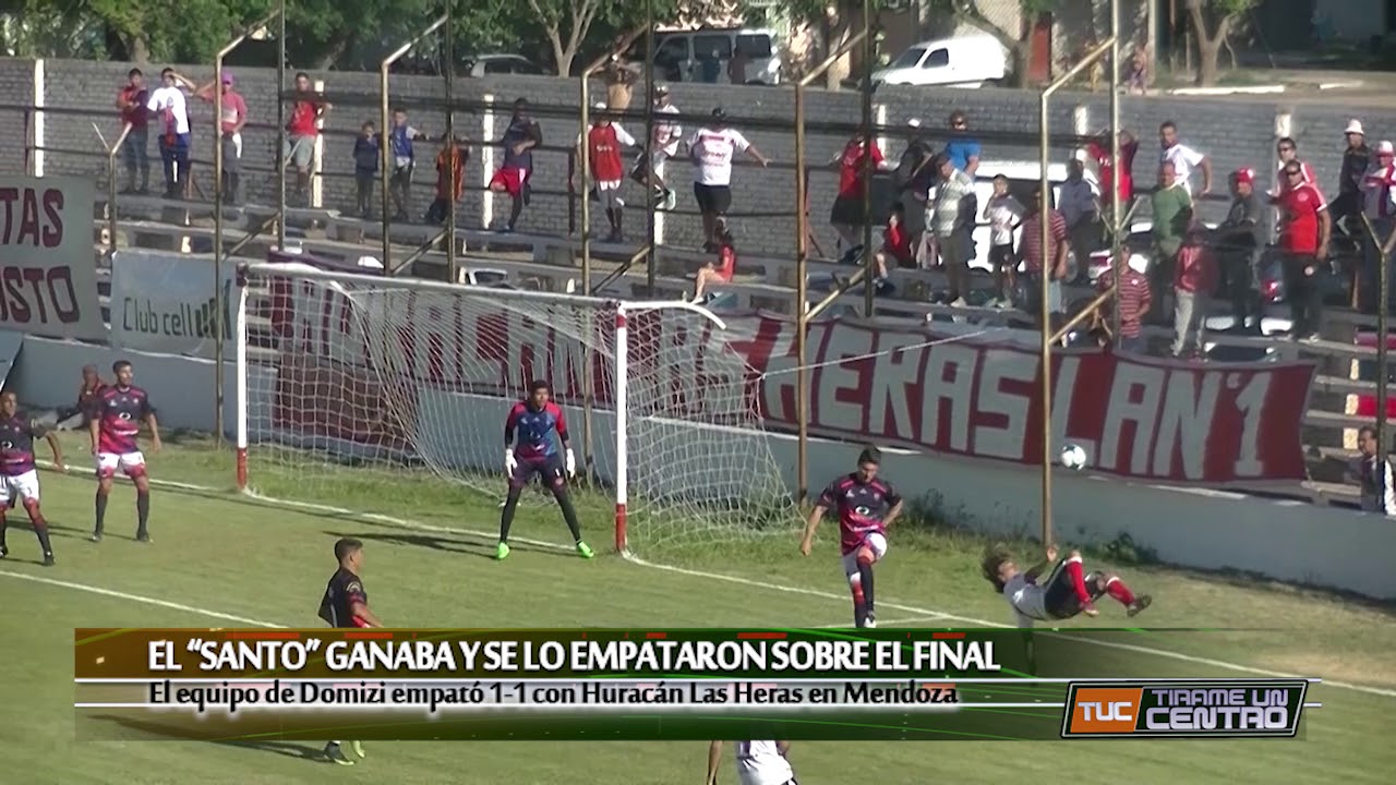 canal 7 teletica Federal A 9ª fecha: Huracán Las Heras 1 - San Lorenzo de Alem 1