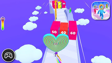 Layer Man 3D: Run & Collect - Gameplay Walkthrough Part 35 - Game Levels To Play (iOS, Android)