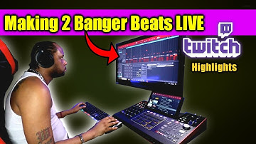 MPC X Beat Making LIVE STREAM Tutorial -  Cook Up 2 Banger Beats -Twitch HighLights 3/9/21