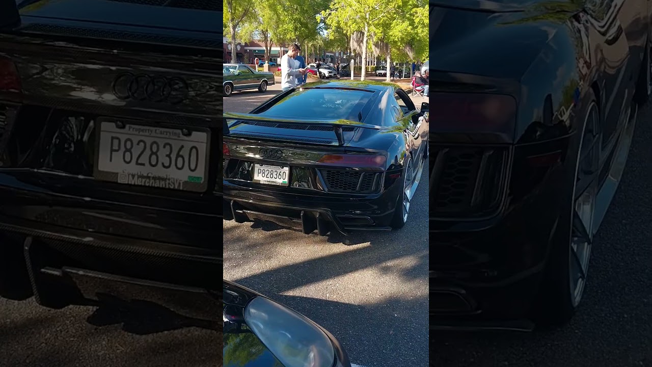 Twin-Turbo Audi R8 V10 Type 4S at Cars and Coffee