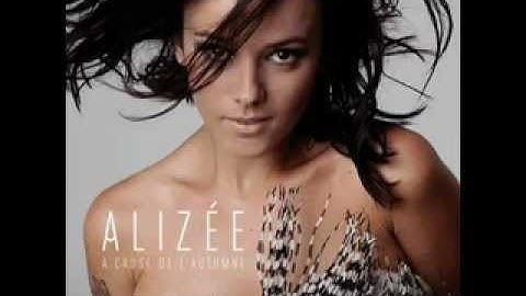 Thumbnail of Alizée - À cause de l'automne (Traducción español)