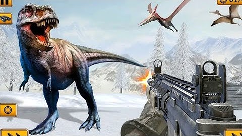 Best Dino Animals Games - Wild Dinosaur Hunting 3D- Dino Hunter Game Offline Android Gameplay movie