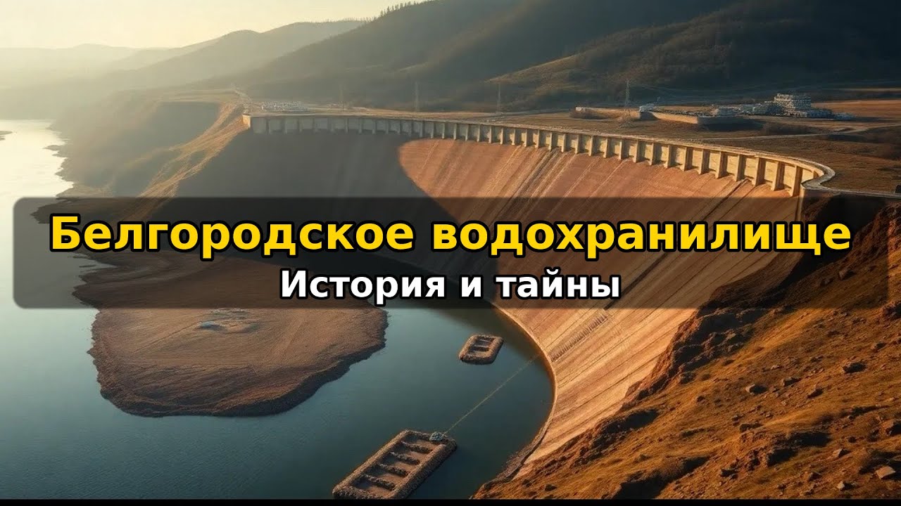 ТАЙНАЯ ДАМБА: Бункер и секреты Белгородского МОРЯ 🌊 #БелгородскоеМоре #дамба 