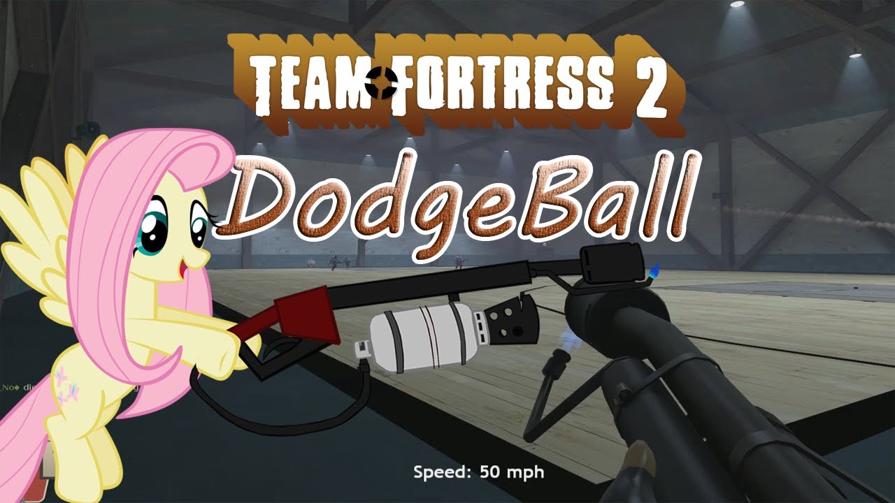 TF2: Dodgeball - Gameplay + Pony map
