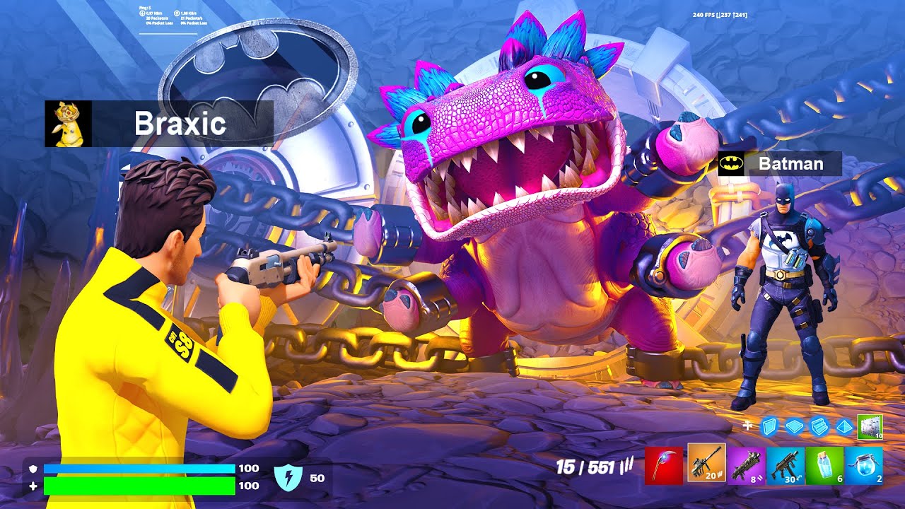 Ich habe KLOMBO GEFUNDEN in BATMANS GEHEIMER HÖHLE in Fortnite 3 RP!