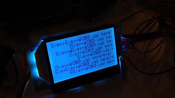 ST7565 Graphic LCD Display an RPi