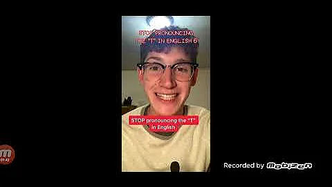 Stop Pronouncing the T in English Part 1-10 (Create by Pavin Suakham)