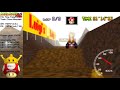 MK64 - former world record tie on Choco Mountain - 1'55"97 (NTSC: 1'36"45)