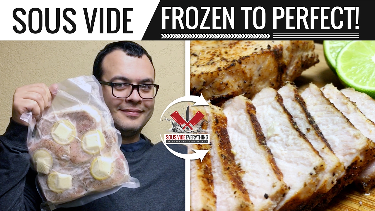 Sous Vide From Frozen to Pork Chop Perfection! by Sous Vide Everything