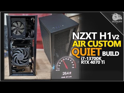 NZXT H1 V2 Air Custom Build | 13700K RTX 4070 Ti