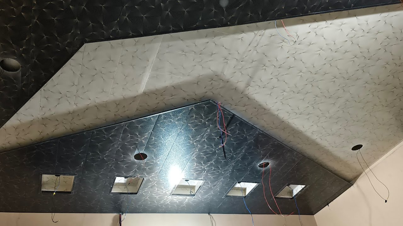 PVC ceiling design 🏠 Is Video Mein Dekhen PVC Sealing Design Kaise ...
