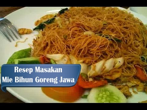  Resep  dan Cara Membuat Mie Bihun Goreng  Jawa  YouTube