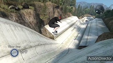 skate 3 double bridge gap biggest jump and landed