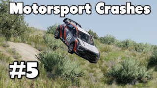 Realistic Motorsport Crashes #5 -BeamNG Drive
