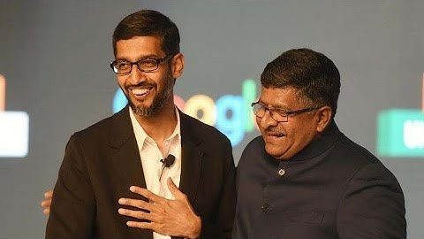 Watch | Sundar Pichai introduces digital skills training for small business in India