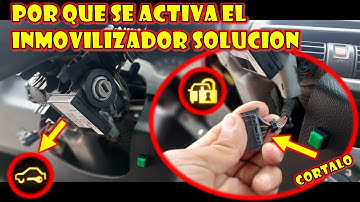 INMOVILIZADOR AUTOMOTRIZ - POR QUE SE ACTIVA EL INMOVILIZADOR DEL AUTO SOLUCION