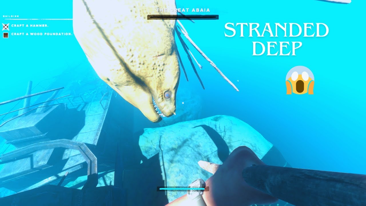 Stranded Deep Dev Stranded Deep | Dev Yılan Balığı ! | Boss Savaşı #2 - YouTube