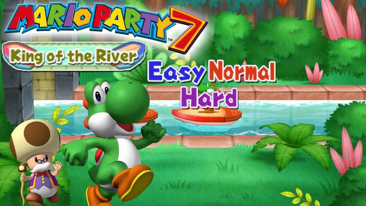 Mario Party 7 - King of the River (All Difficulties) [4K]
