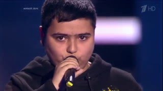 The Voice Kids RU 2016 Azer — «Maybe I Maybe You» Blind Auditions | Голос Дети 3. Азер Насибов. СП