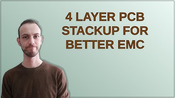 4 layer PCB stackup for better EMC