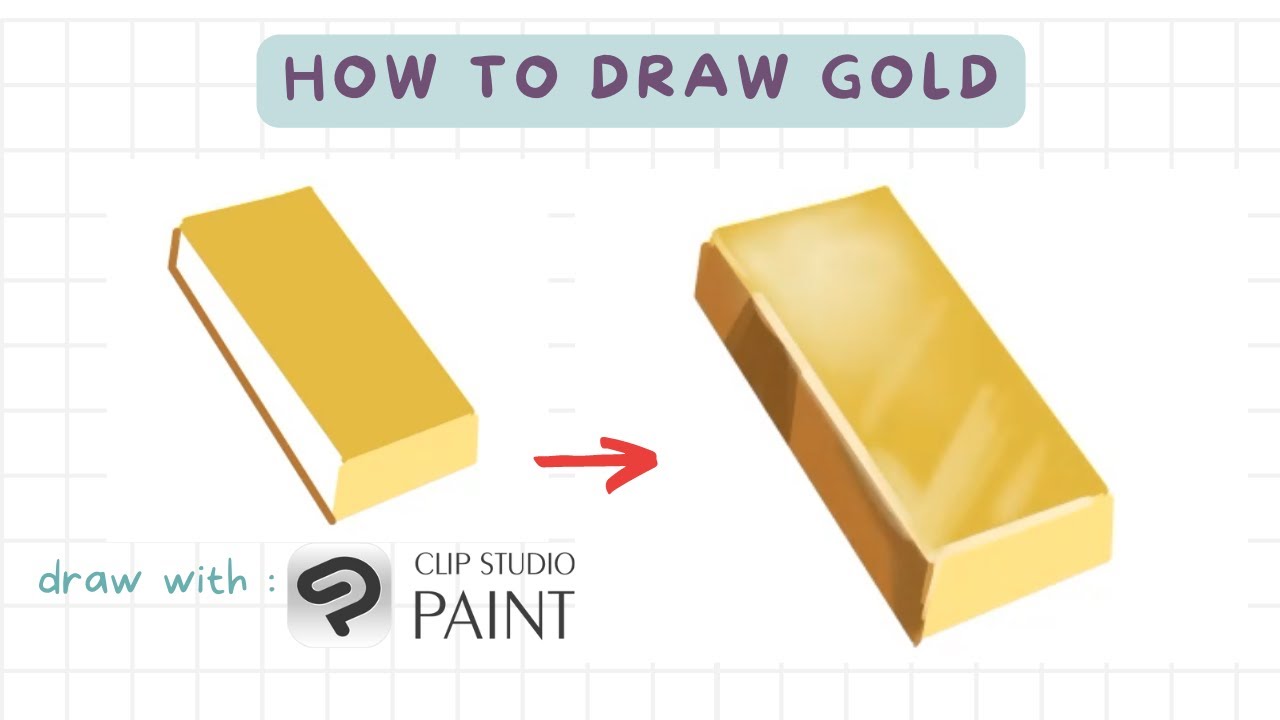 How to draw Gold using app on a Computer / Laptop. - YouTube