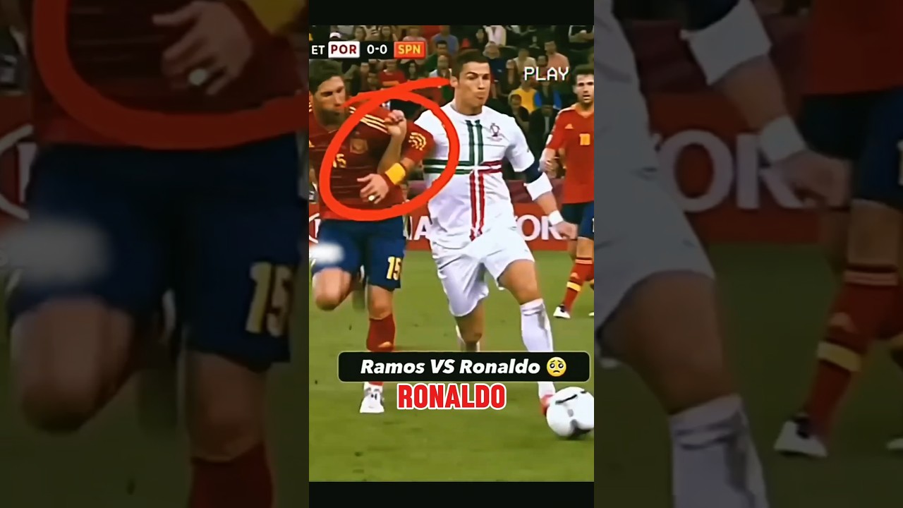 Когда Рамос встречается с легендами футбола 😈🔥 